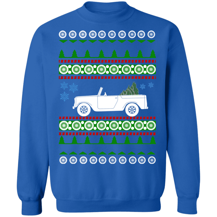 1962 International harvester scout 80 ugly christmas sweater