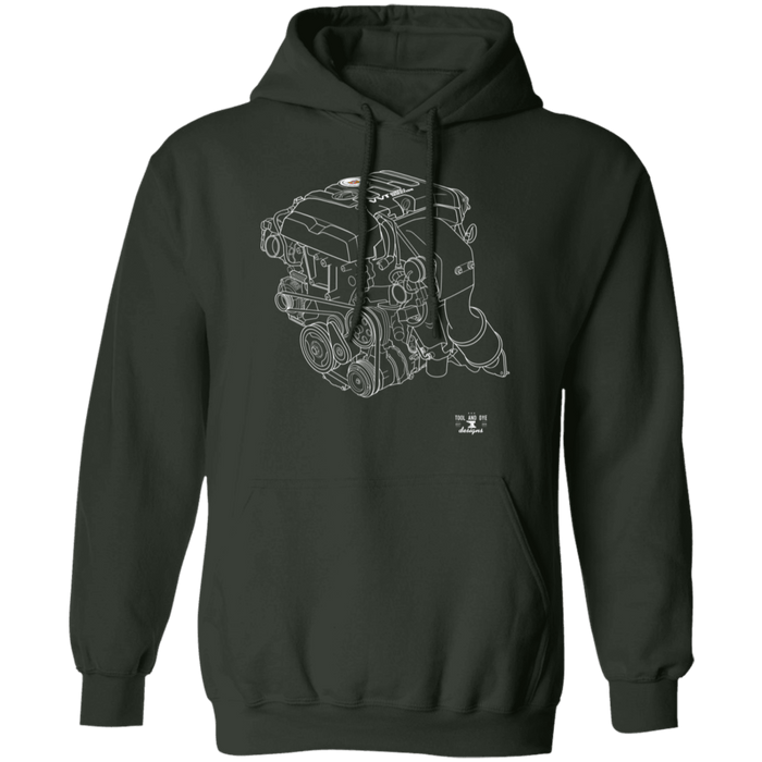 Engine Blueprint Series Cadillac ATS 2.0T LTG GM Hoodie