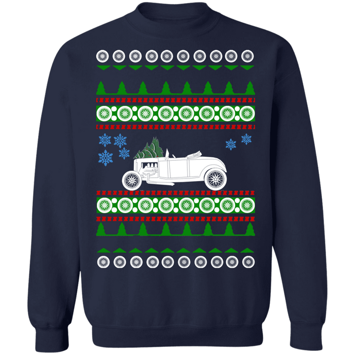 Car 1932 Ford Roadster Ugly Sweater Sweatshirt