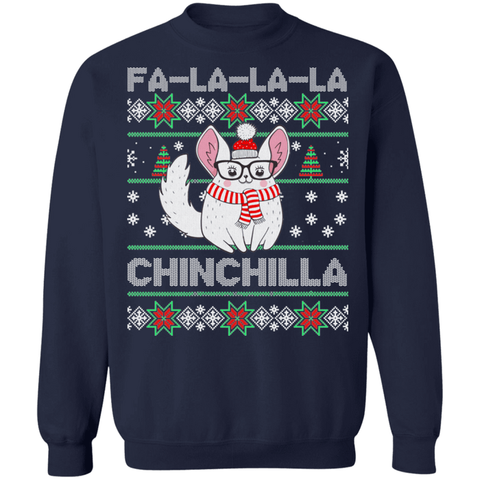 Chinchilla Ugly Christmas Sweater sweatshirt