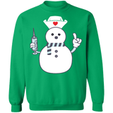 Nursing Snowman Ugly Christmas Sweater Sweatshirt