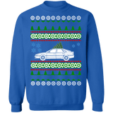French Car like Renault Safrane Biturbo Ugly Christmas Sweater Sweatshirt