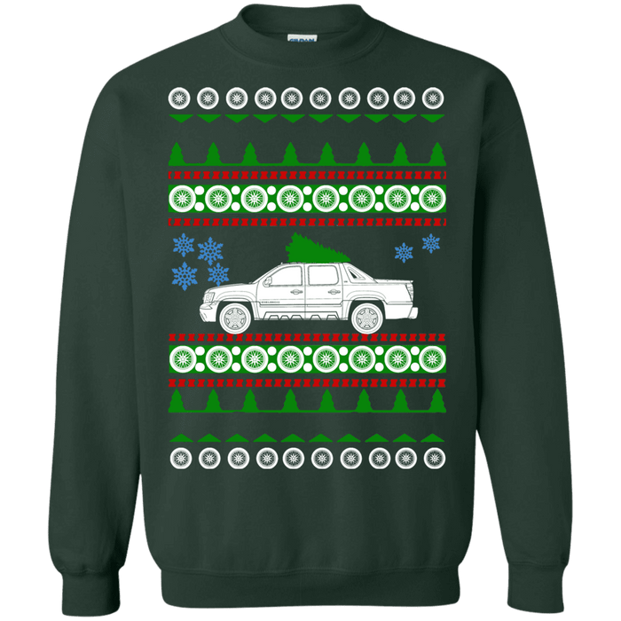 Avalanche Chevy Truck 2001 Ugly Christmas Sweater sweatshirt