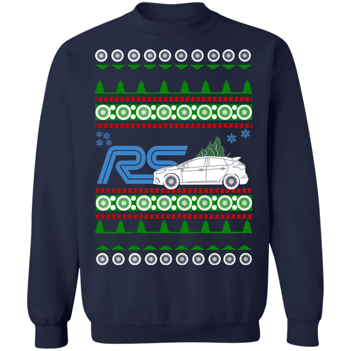 Ford Focus RS 2017+ Ugly chirstmas sweater