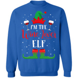 I'm the Wine Lover Elf Ugly Christmas Sweater sweatshirt