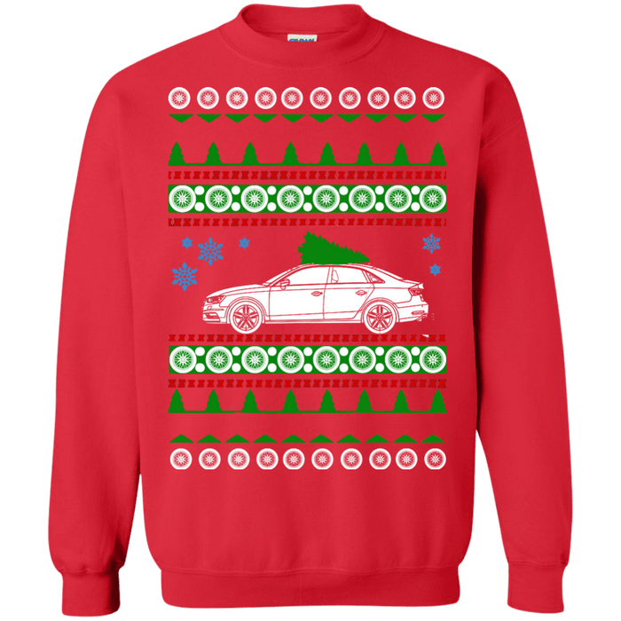 European sedan Audi S3 ugly christmas sweater sweatshirt