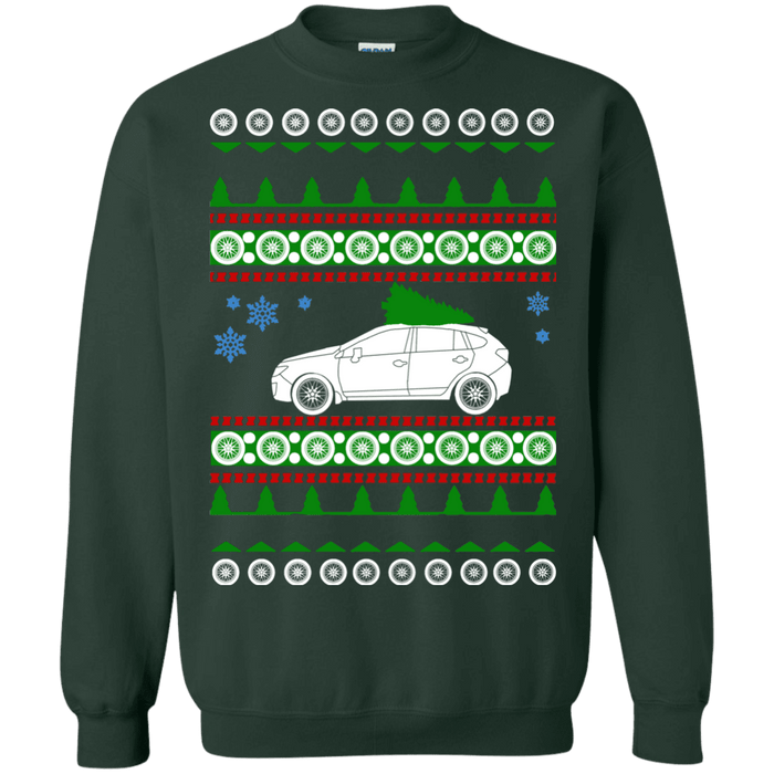 Japanese Car Impreza 2014 Hatchback Ugly Christmas Sweater sweatshirt