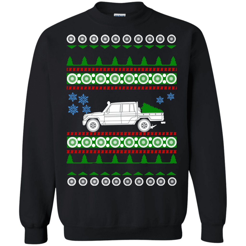 Toyota Land Cruiser 79 Series Ugly Christmas Sweater sweatshirt