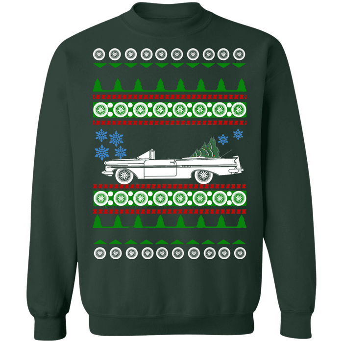 Chevy Impala Convertible 1959 Ugly christmas sweater