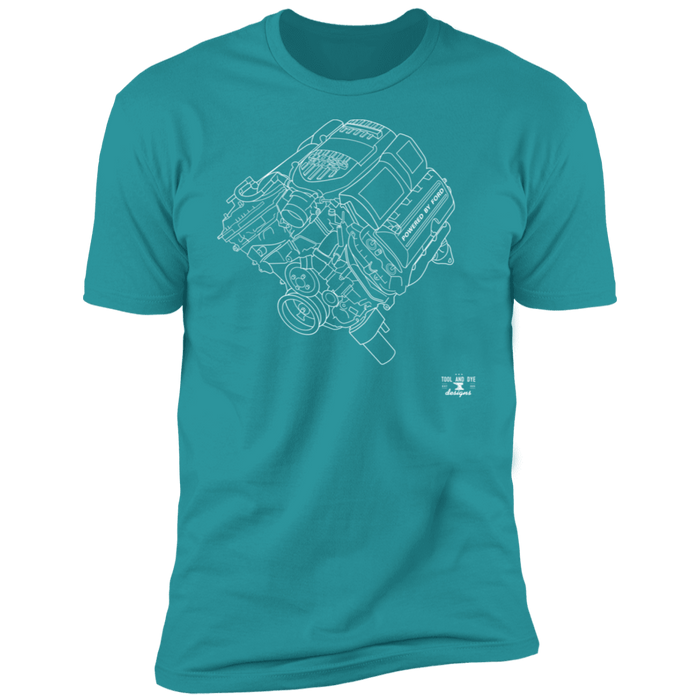 302 Boss Engine Blueprint Series T-shirt