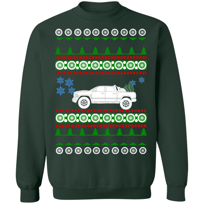 American Truck Like american car or truck like a  Ram Rebel Ugly Christmas Sweater Sweatshirt