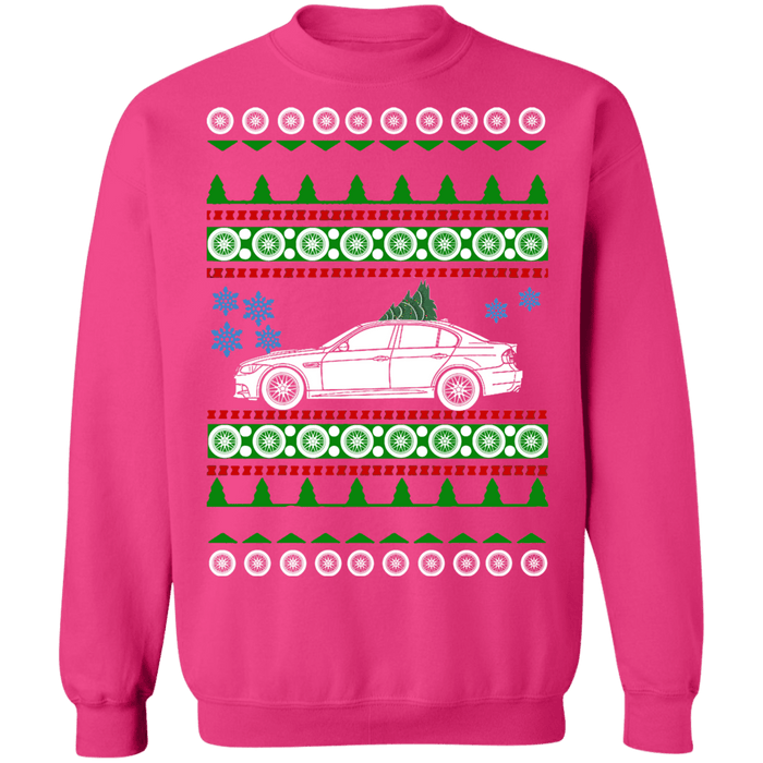 BMW E92 M3 Sedan Ugly Christmas Sweater sweatshirt