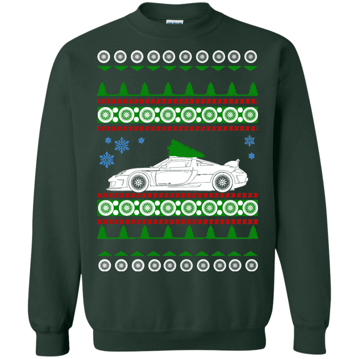 German Car  Carrera GT Ugly Christmas Sweater sweatshirt