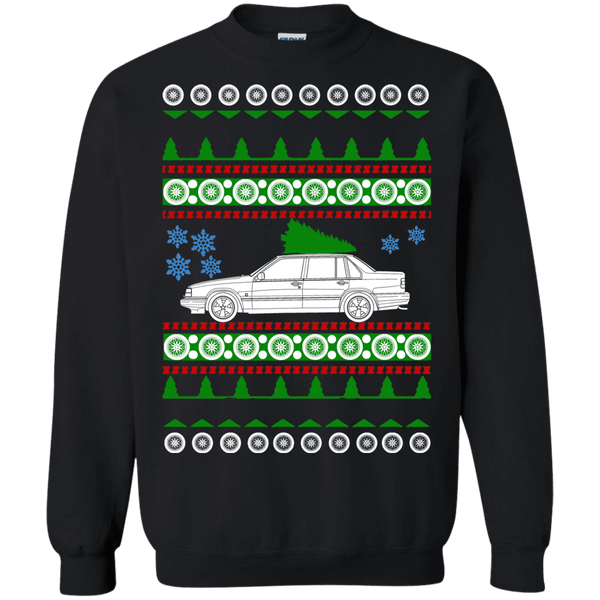 Swedish Car like a  Sedan 940 Ugly Christmas Sweater sweatshirt