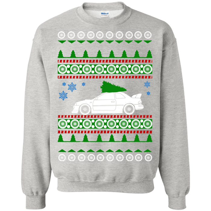 Japanese Car Impreza RS 22b Ugly Christmas Sweater sweatshirt