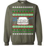 Swedish Car like a  240 245 Front View Ugly Christmas Sweater sweatshirt