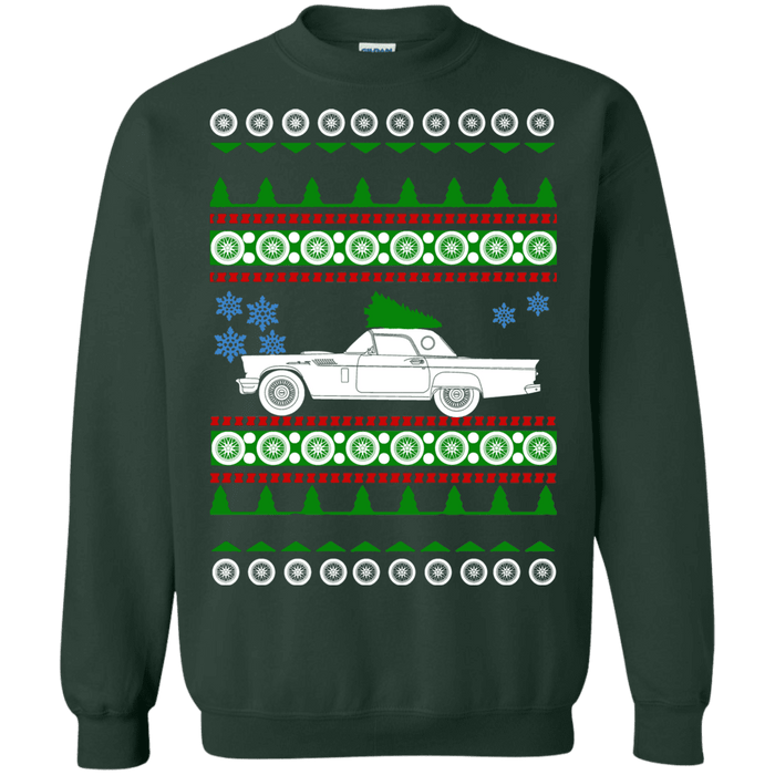 Ford Thunderbird 1956 Ugly Christmas Sweater sweatshirt