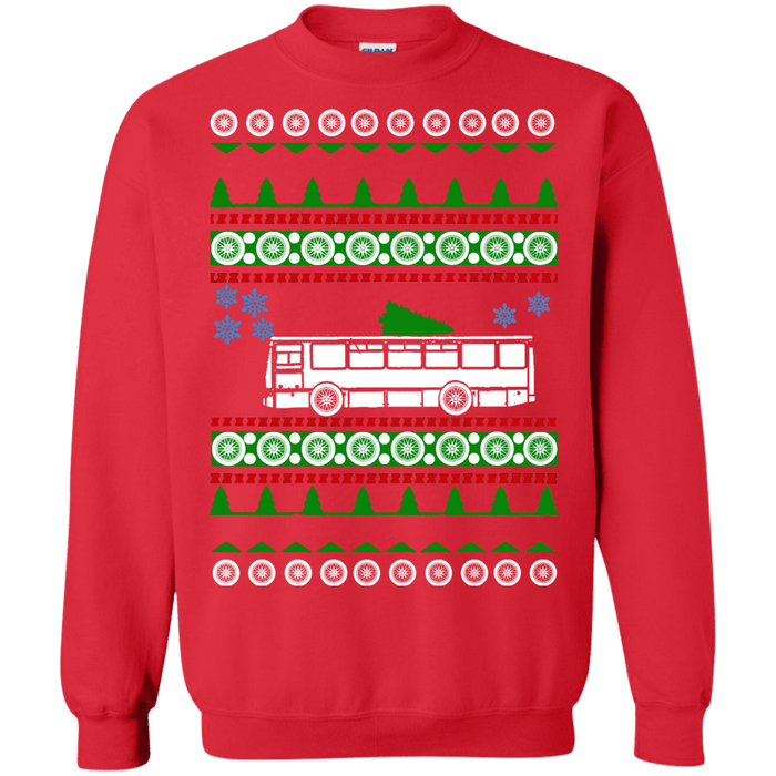 Bus Driver City Bus Ugly Christmas Sweater sweatshirt