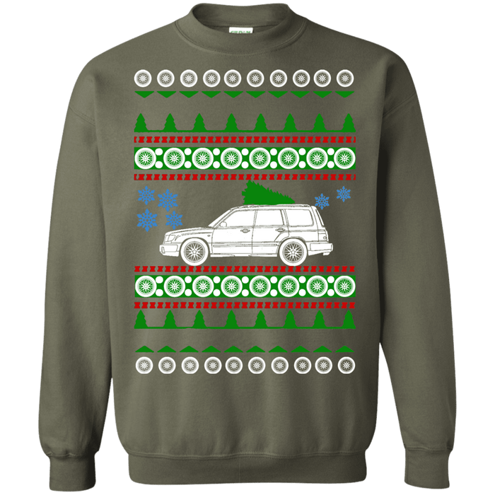 Forester 1998 Japanese Car Ugly Christmas Sweater sweatshirt