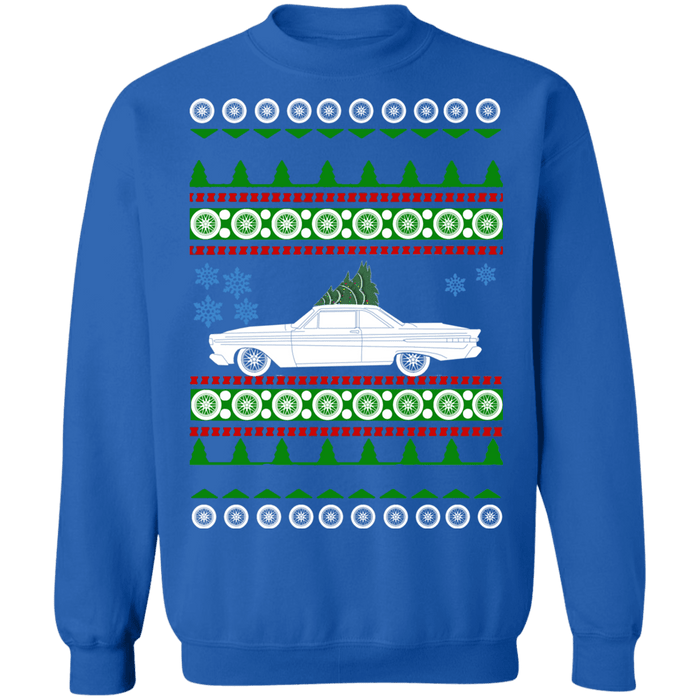 Mercury Comet Caliente Ugly Christmas Sweater 1964