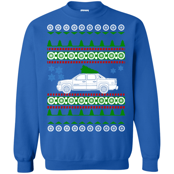 Avalanche 2007 Chevy Truck Ugly Christmas Sweater sweatshirt