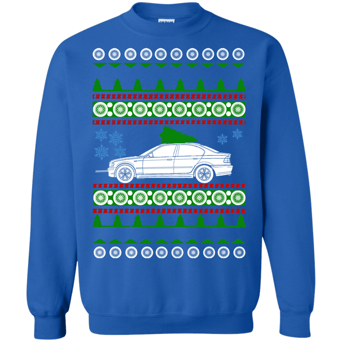 BMW 325i 2003 4 door Ugly Christmas Sweater sweatshirt