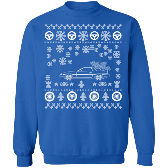 Car like a mk3 Supra ugly christmas sweater V2