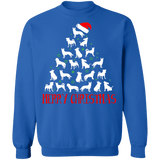 Dog christmas tree funny ugly christmas sweater sweatshirt
