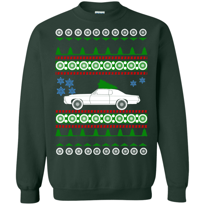 Pontiac Grand Prix 1972 Ugly Christmas Sweater sweatshirt