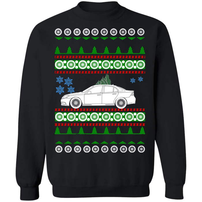 Saab turbo X 2008 ugly christmas sweater