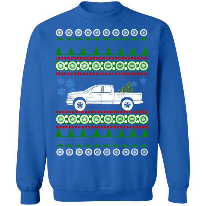 American Truck Like 2004  american car or truck like a  Ram 3500 Dually Diesel Ugly Christmas Sweater Sweatshirt