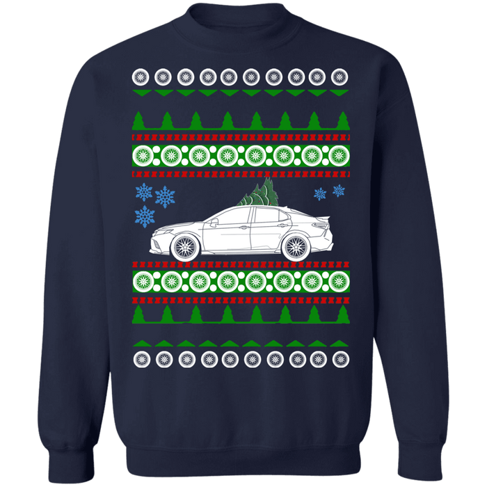 Toyota Camry 8th gen 2020 XSE ugly christmas sweater