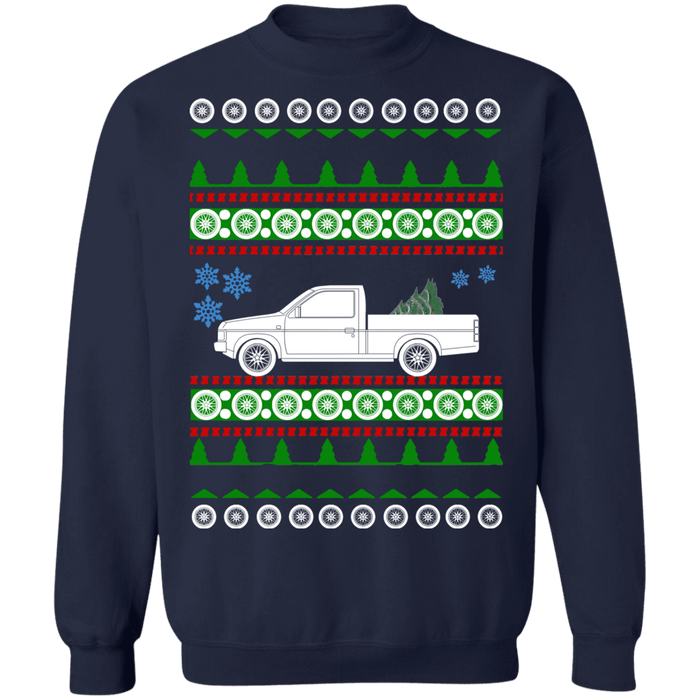 1993 Nissan hardbody truck ugly christmas sweater