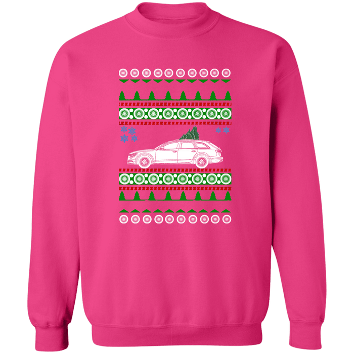 German Car like an Audi 2013  All Road Ugly Christmas Sweater Sweatshirt