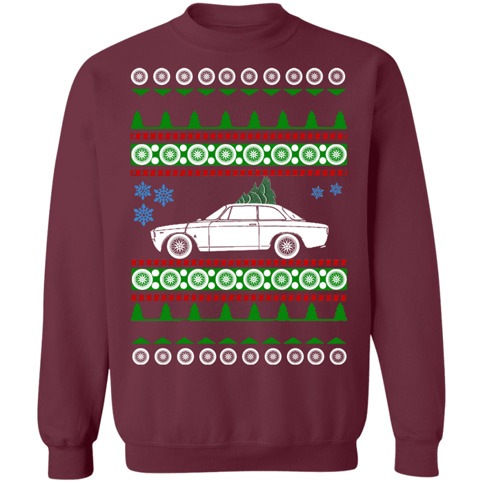 Alfa Romeo Giulia Sprint GTA ugly christmas sweater