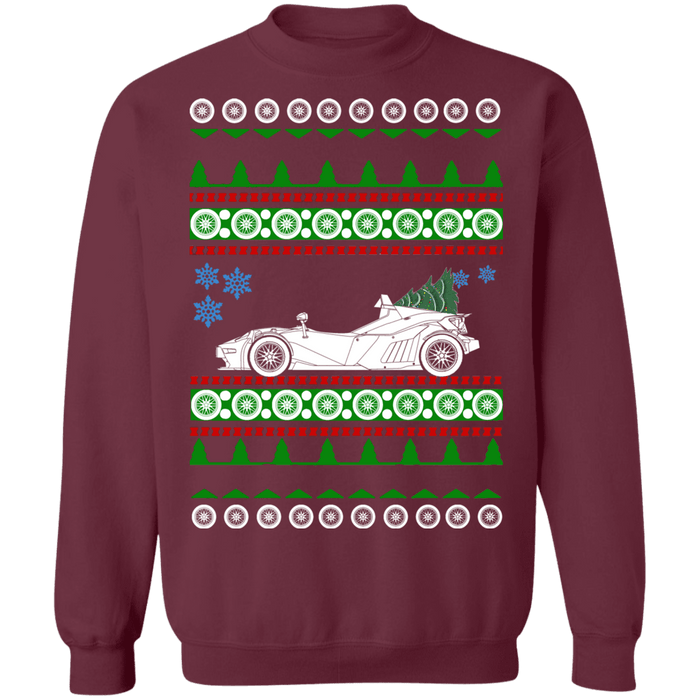 KTM X Bow Ugly Christmas Sweater X-bow