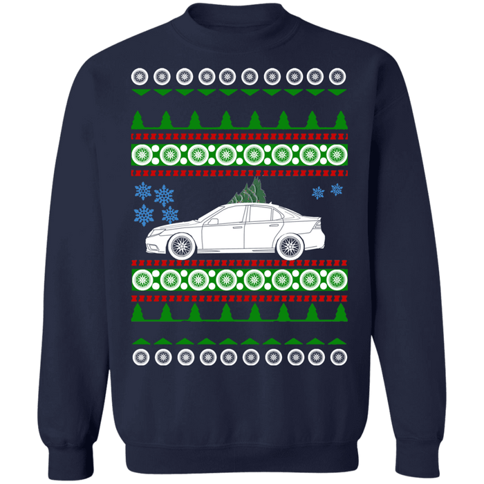 Saab turbo X 2008 ugly christmas sweater