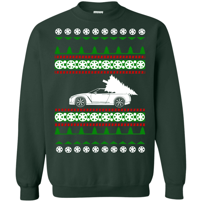 r35 nissan gtr ugly christmas sweater