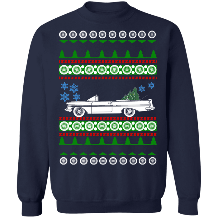 Chevy Impala Convertible 1959 Ugly christmas sweater