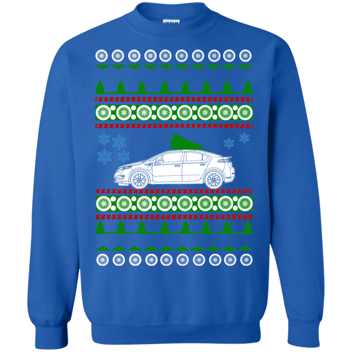 Electric Car Chevy Bolt Ugly Christmas Sweater sweatshirt