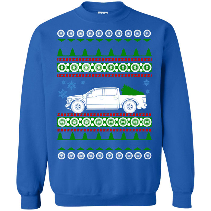 Raptor 2018 Supercab Ford Truck Ugly Christmas Sweater sweatshirt