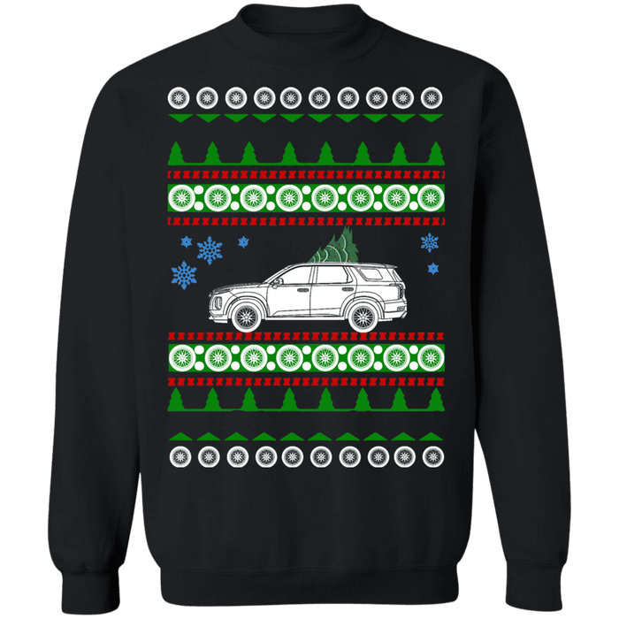 Hyundai Palisade SUV Ugly Christmas Sweater sweatshirt