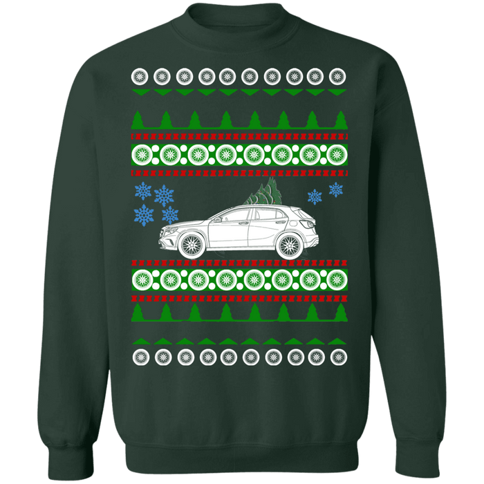 German Car Mercedes GLA 250 Ugly Christmas Sweater Sweatshirt