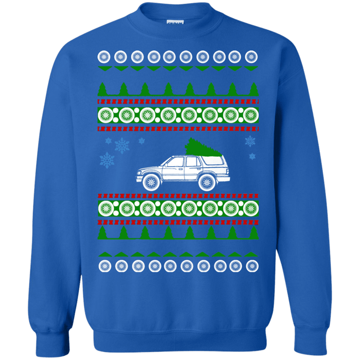 Toyota 4Runner Ugly Christmas Sweater 1991 sweatshirt