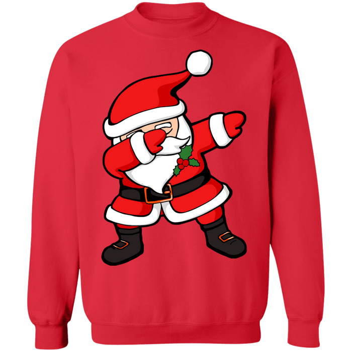 Dabbing Santa Funny Ugly Christmas Sweater sweatshirt