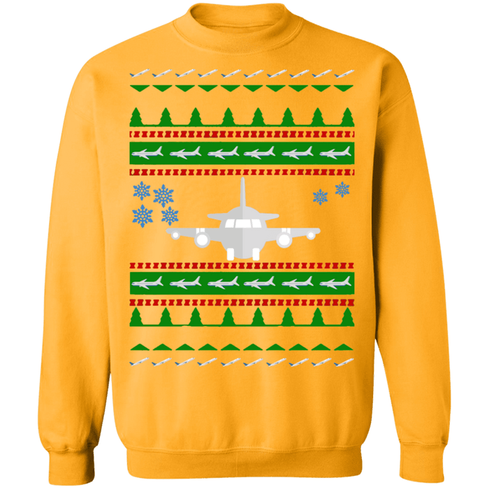 Commercial Airplane Ugly Christmas Sweater other colors