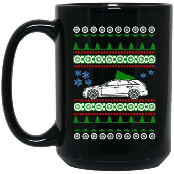 CTS-V Wagon Ugly Christmas Mug