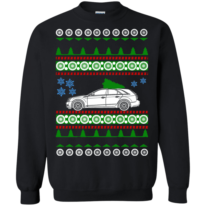 Cadillac CTS-V wagon 2012 Ugly Christmas Sweater sweatshirt