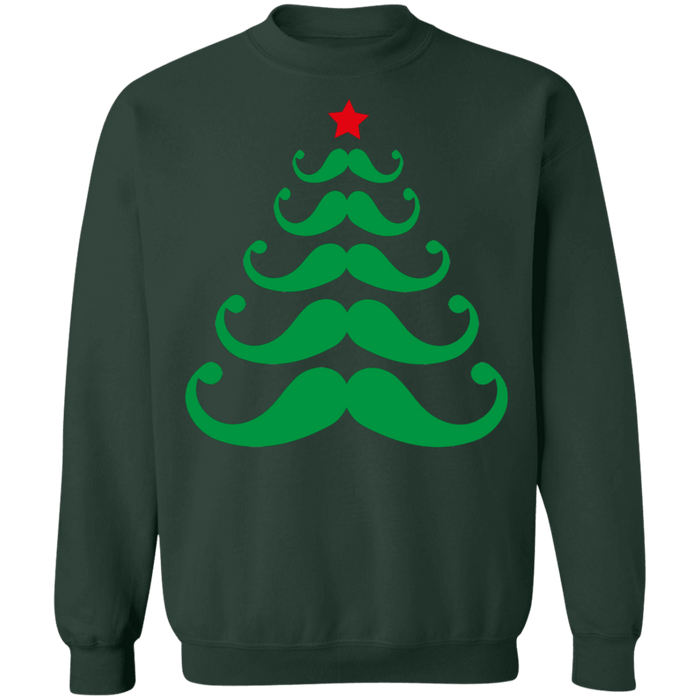 Hipster Mustache Ugly Christmas Sweater sweatshirt