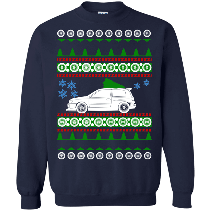 Nissan Pulsar Sunny GTiR 1990 Ugly Christmas Sweater sweatshirt